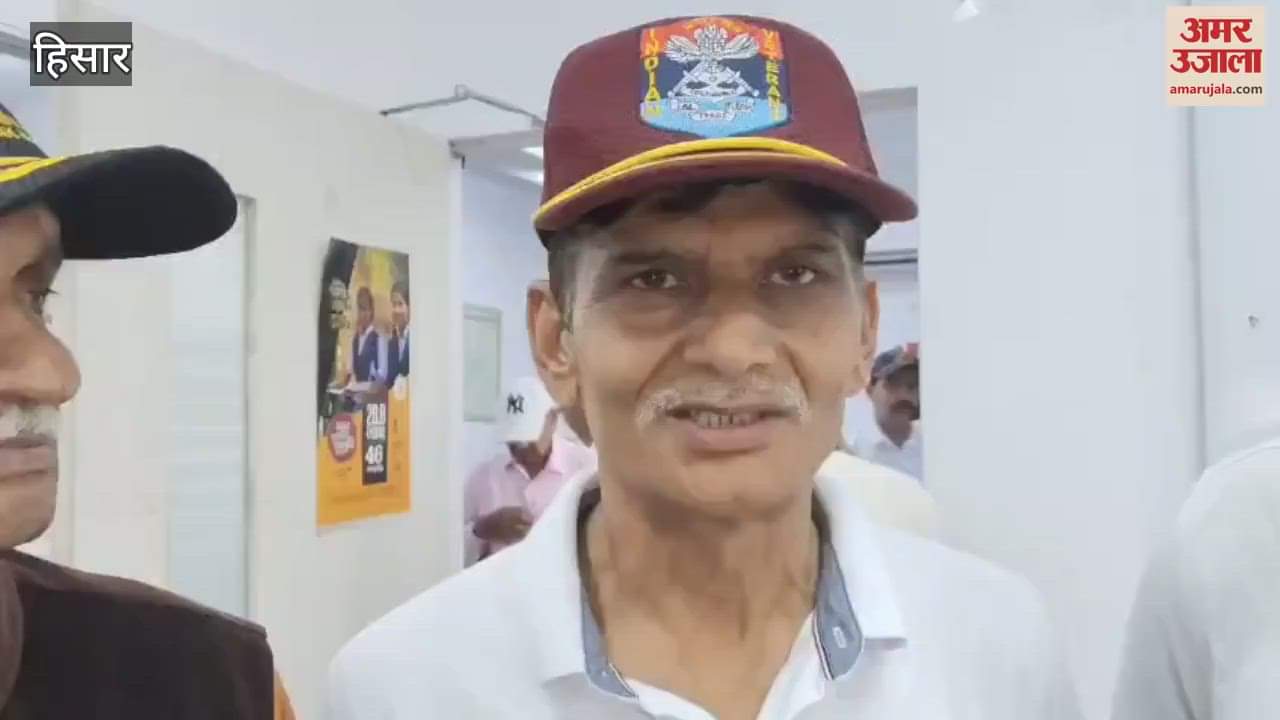 Retired soldiers in Hisar said- We are ready to support the army on every front