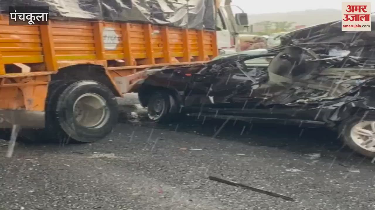 कालका-शिमला हाइवे पर ट्रक और कार की टक्कर, दो की मौत