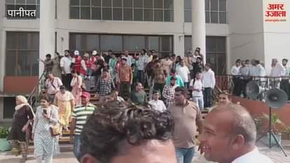 Mock drill started in the district secretariat in Panipat, officers and employees came out