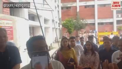 Mock drill, firing and fire extinguishing practice at Mini Secretariat in Jhajjar