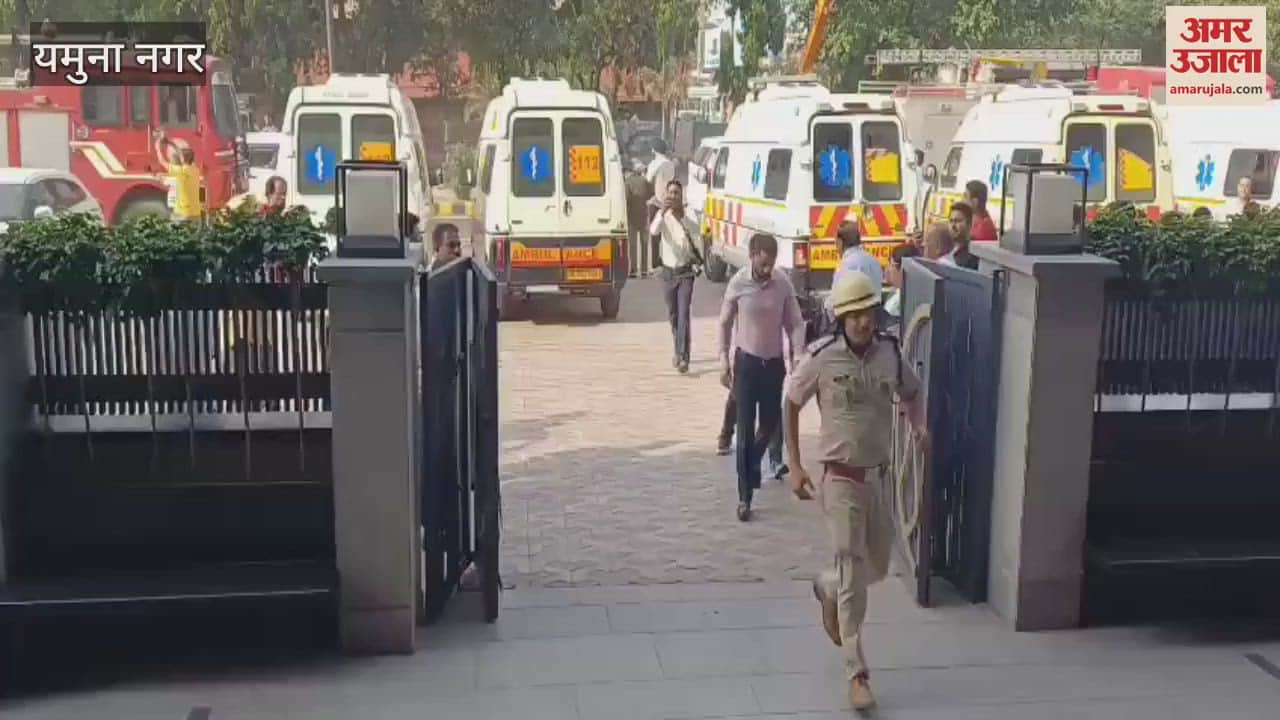 Mock drill was done in Yamunanagar's City Mall, rescue teams arrived sounding sirens; 50 people were rescued