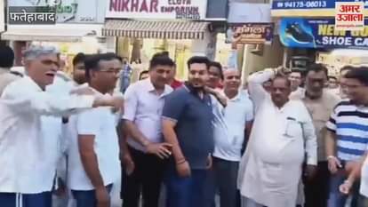 Traders and social organizations expressed happiness over the air strike of Indian Army in Tohana of Fatehabad