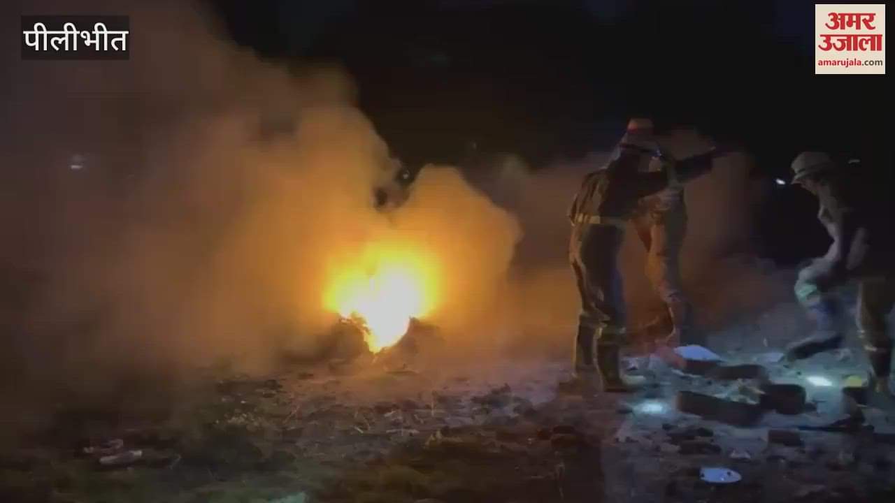 Black out mock drill practiced rescuing people trapped in multi-storey building in Pilibhit