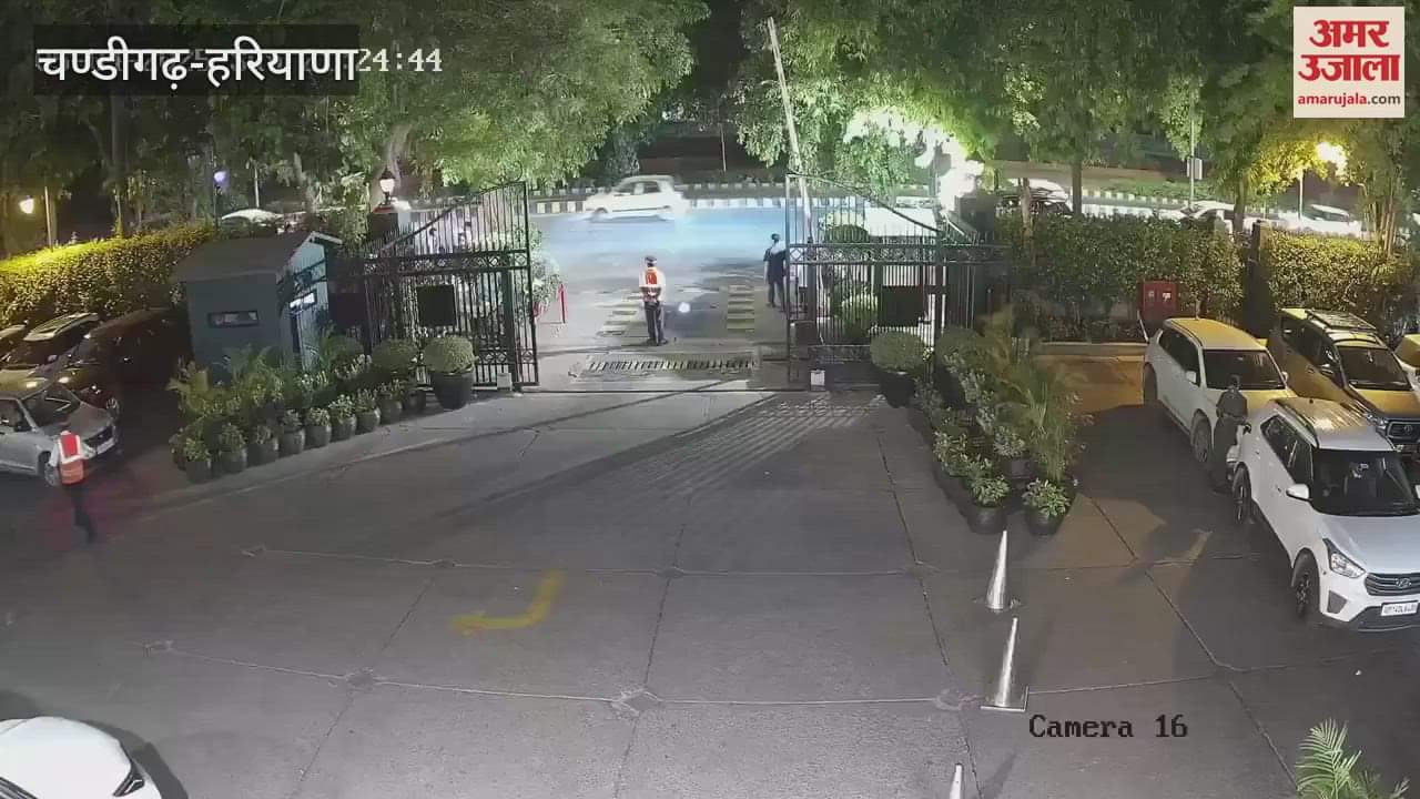 Video of arrest of former Haryana Congress MLA Dharm Singh Choukkar, he was trying to escape