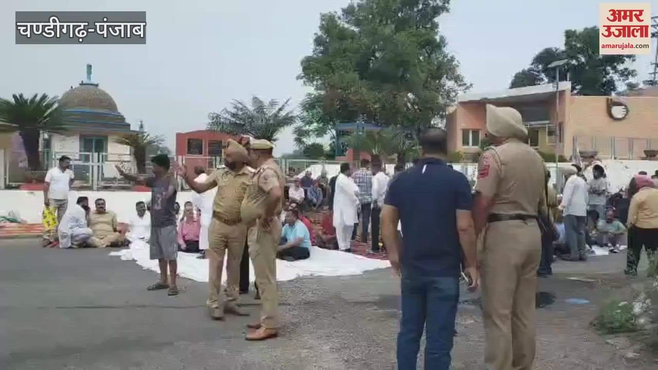 Aam Aadmi Party's protest continues at Nangal Dam
