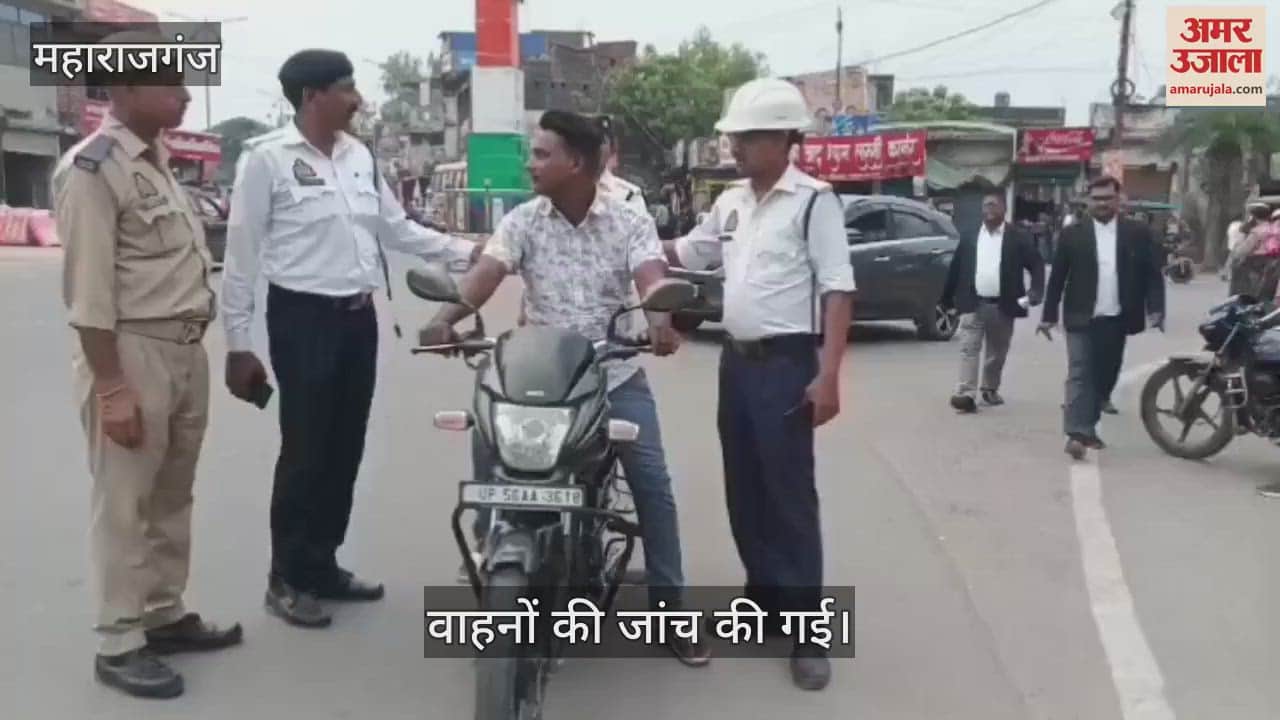 Action taken against those who did not follow traffic rules, many challans issued