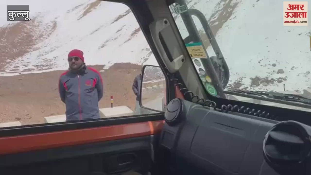 Kullu BRO blocked the way of Lahaul-Spiti police team going to Sarchu heated argument ensued