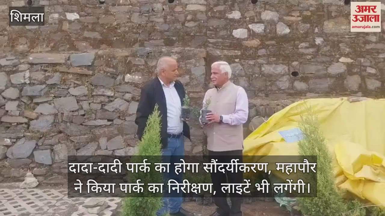 Dada-Dadi park will be beautified, mayor inspected the park, lights will also be installed