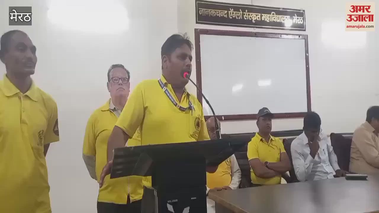Mock drill at NAS College Meerut to protect against air attack, Civil Defence gave necessary briefing