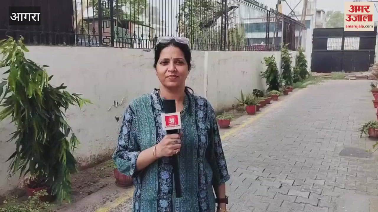 Heavy rain with storm weather changed in Agra