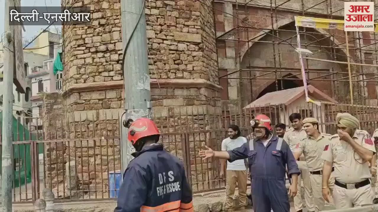 mock drill conducted near Haj Manzil