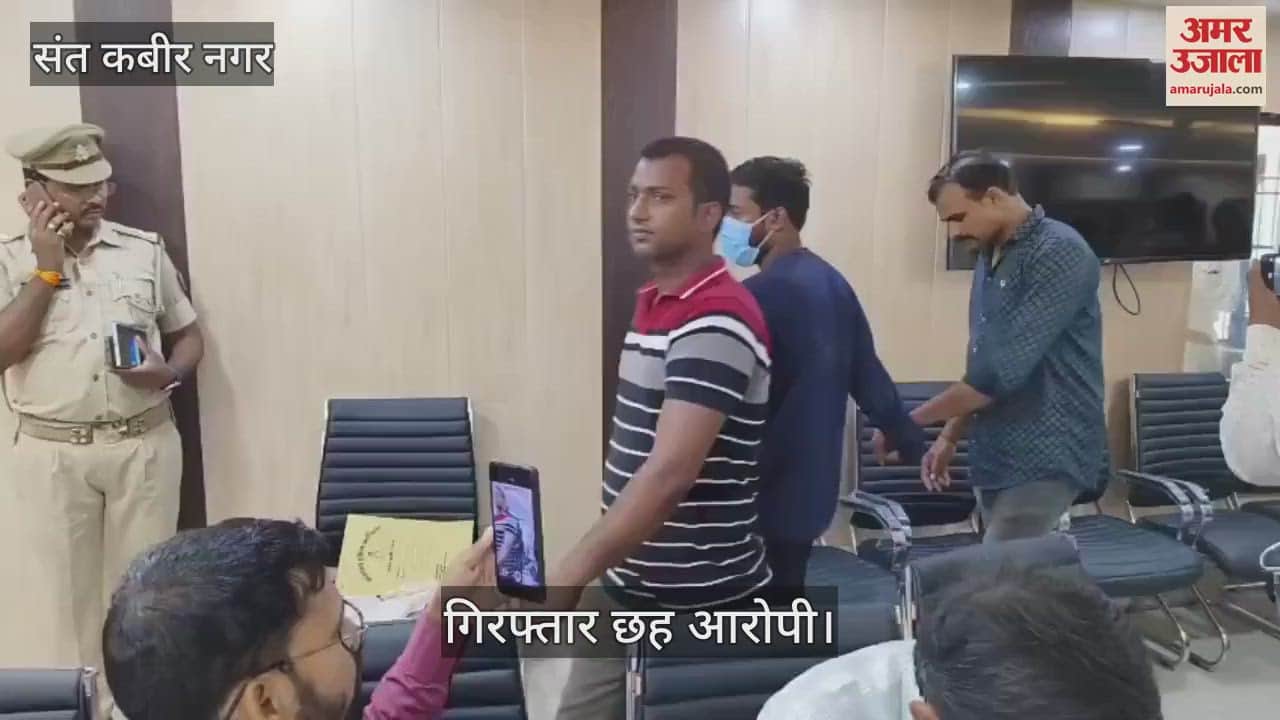 Stolen goods recovered, six arrested