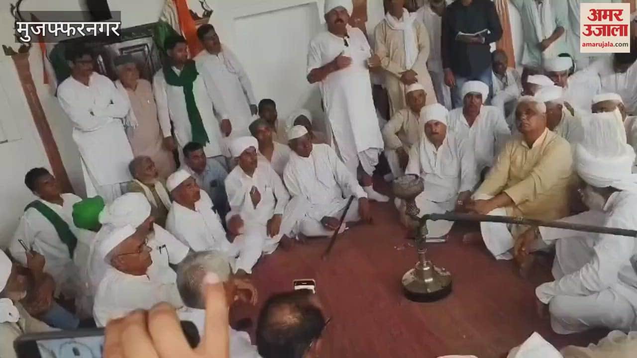 Muzaffarnagar: Khap Chaudhary said, every drop of blood is for the country