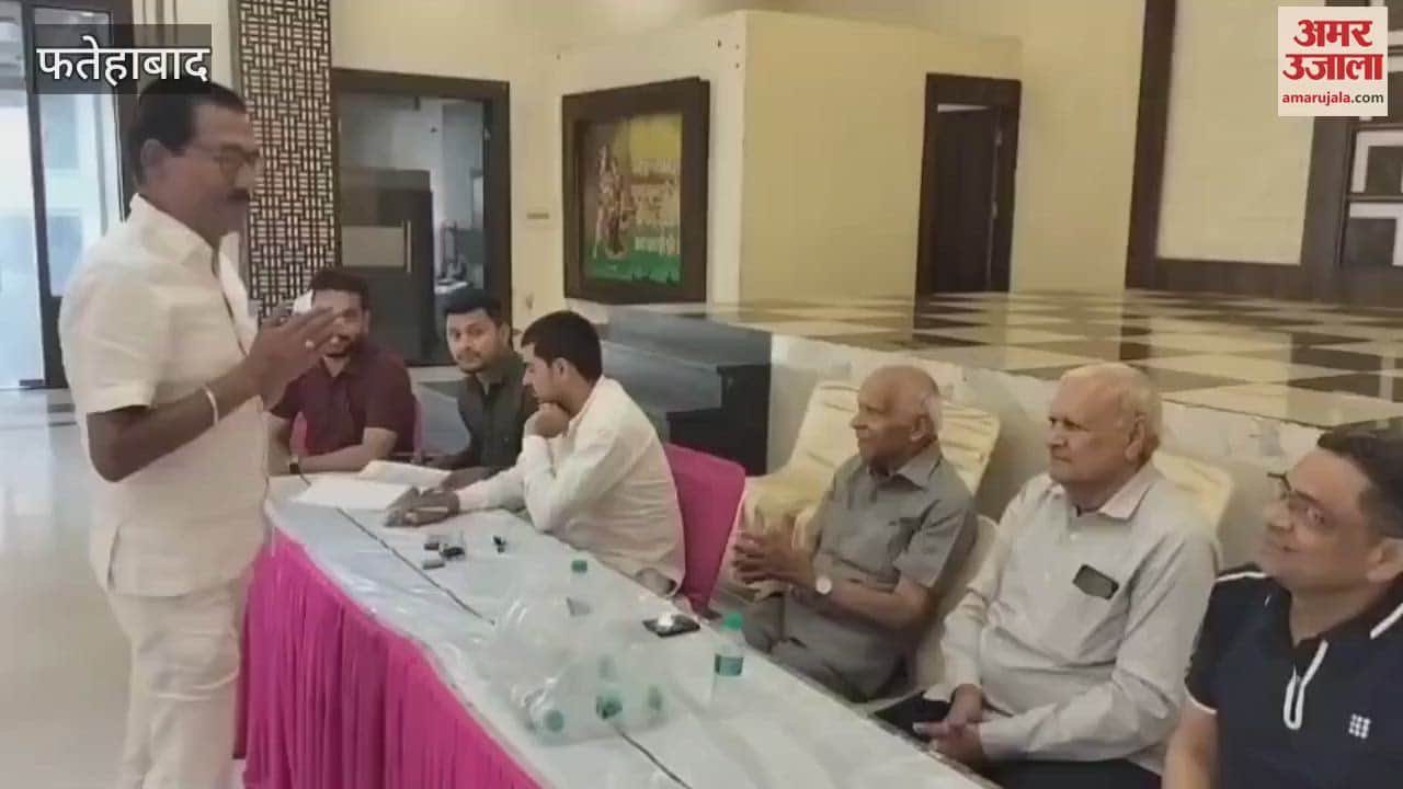 Voting for the post of Agrawal Sabha Pradhan in Tohana, Fatehabad