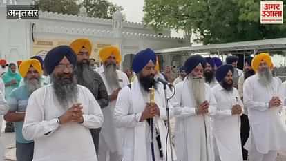 Jathedar Akal Takht appealed for peace at Takht Sri Kesgarh Sahib
