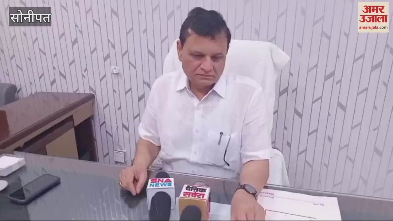 NHM Director inspected the hospital in Sonipat and took stock of disaster management preparations