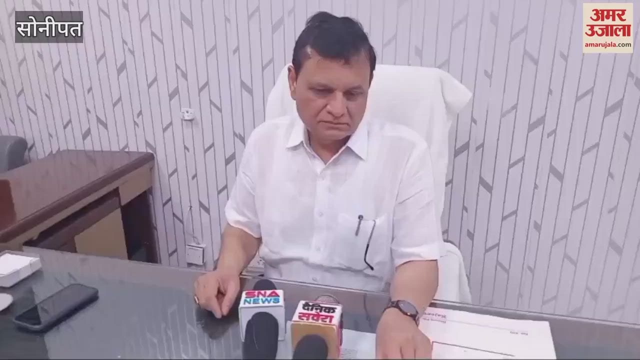 NHM Director inspected the hospital in Sonipat and took stock of disaster management preparations