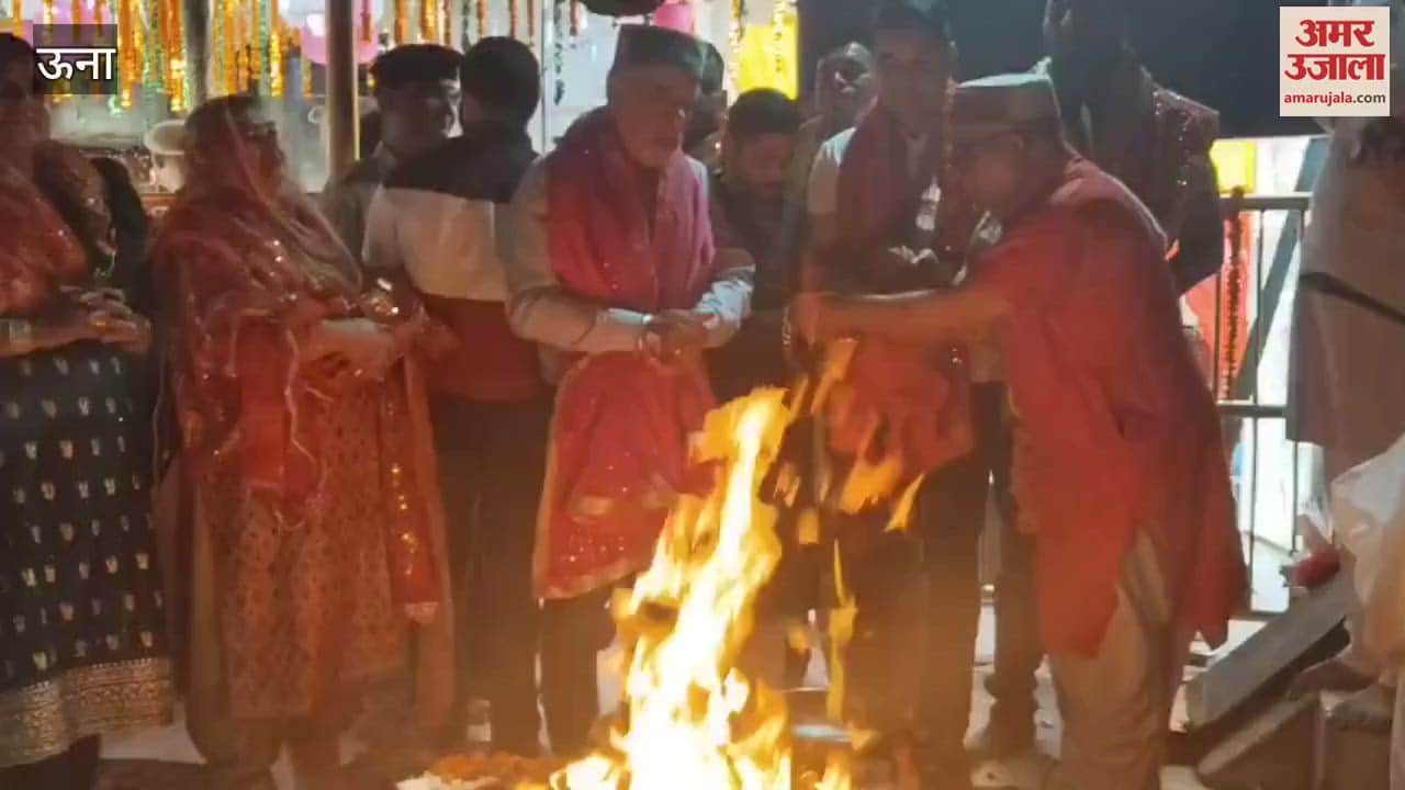 Statement of MLA Bablu in Chintapurni Our army is giving a befitting reply to Pakistan congratulated on Mata Rani birth anniversary