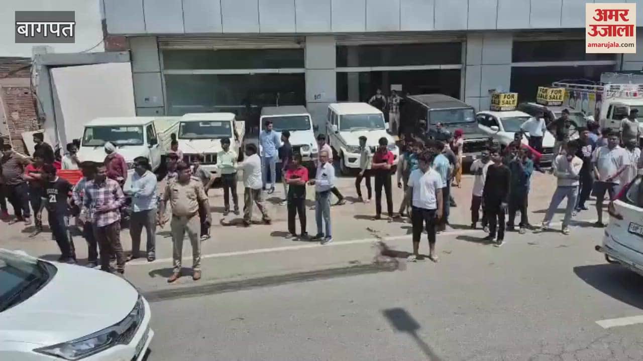 Road accident in Baghpat, truck crushes brother and sister riding a bike, sister dies