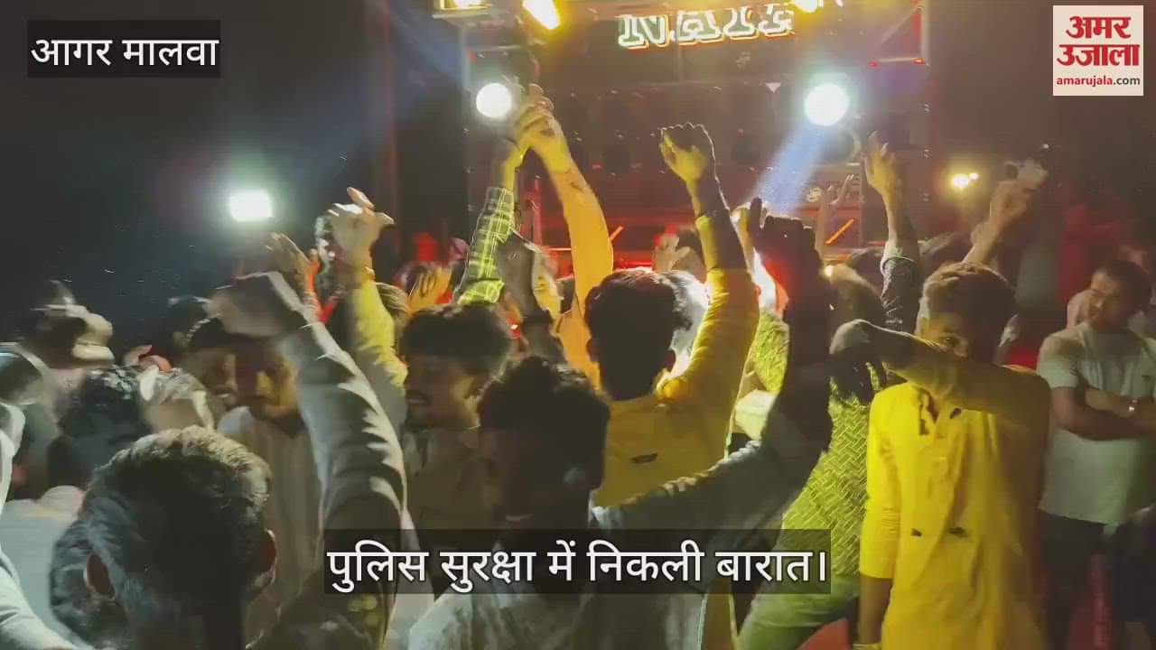 For the first time after independence, a Dalit groom rode a mare in this village of Agar