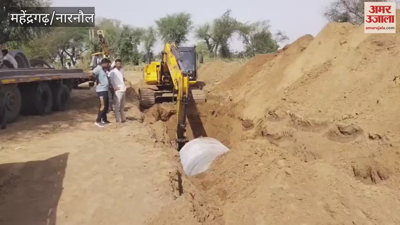 60 cusecs of water will be released in the Daohan river area in Mahendragarh, 70 percent work is complete