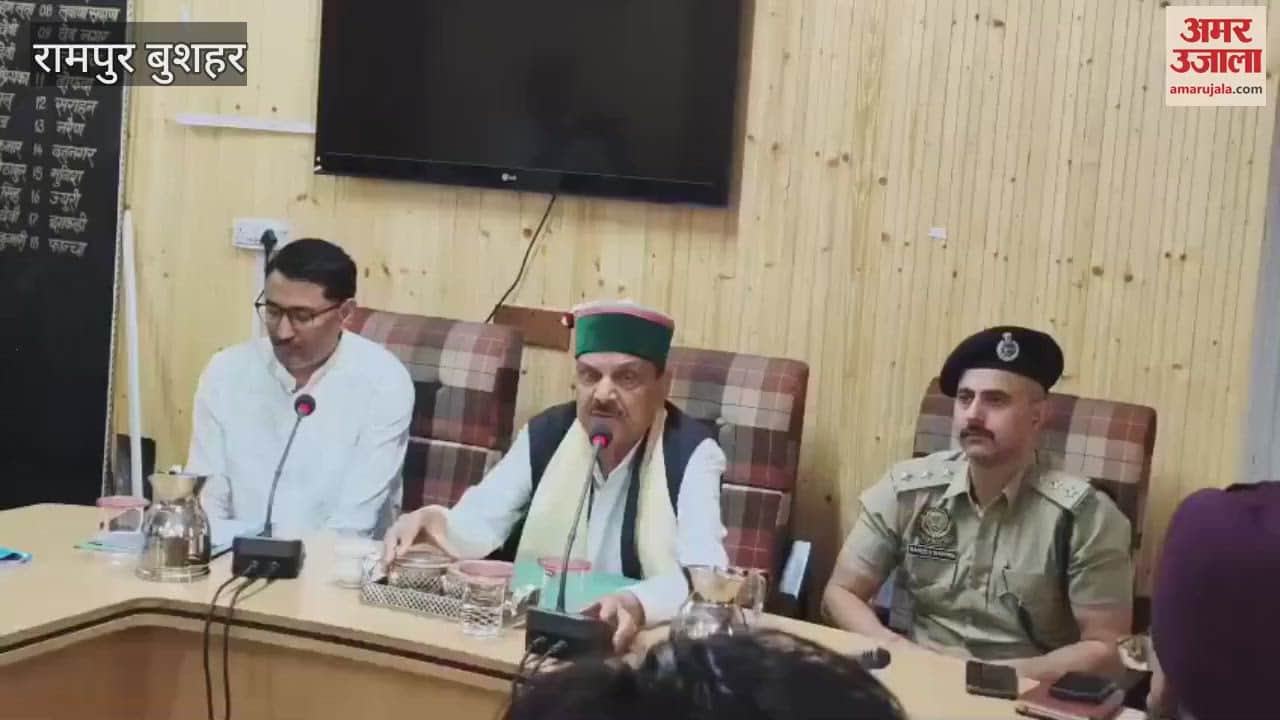 Rampur Bushahr MLA Nand Lal gave instructions to complete the development works promptly