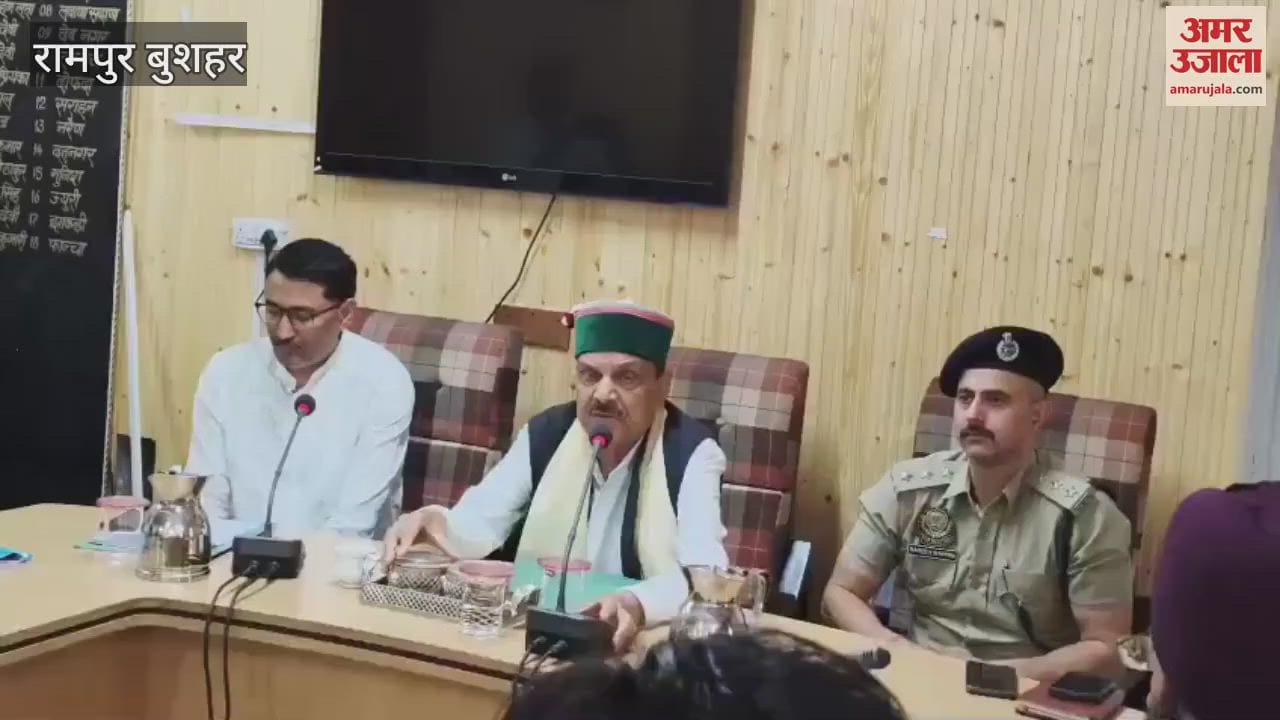 Rampur Bushahr MLA Nand Lal gave instructions to complete the development works promptly