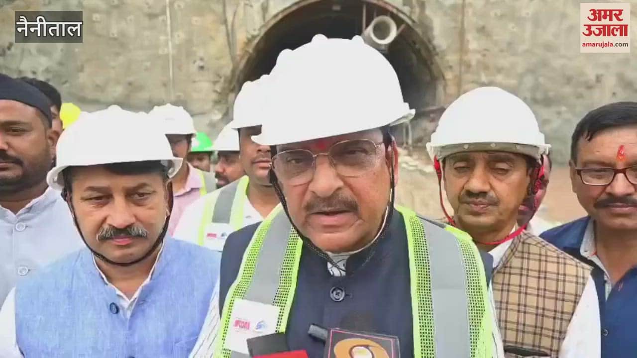 MP Ajay Bhatt inspected the Jamrani Dam project