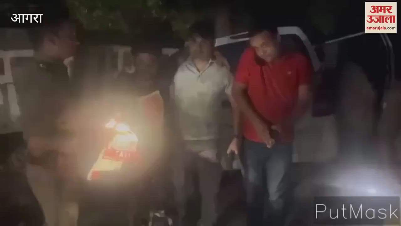 Agra police encounter with criminals three arrested