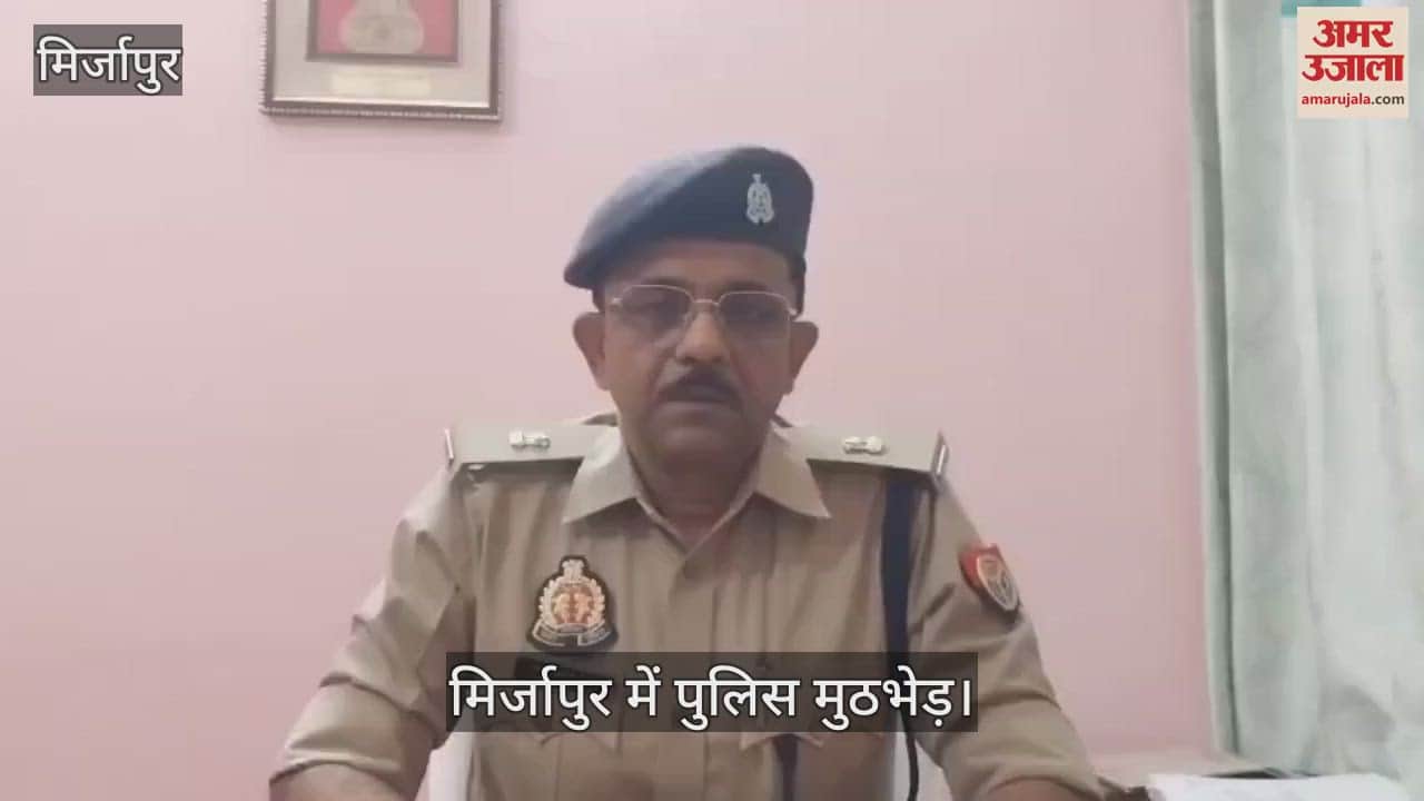 Mirzapur police encounter Two cattle smugglers arrested