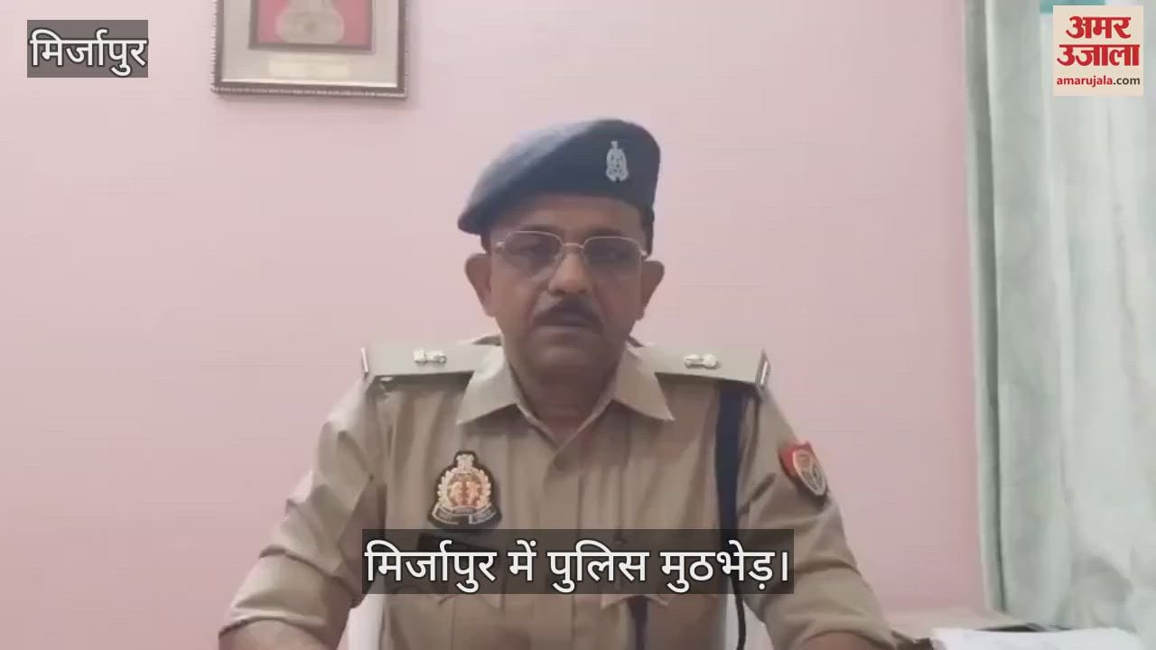 Mirzapur police encounter Two cattle smugglers arrested
