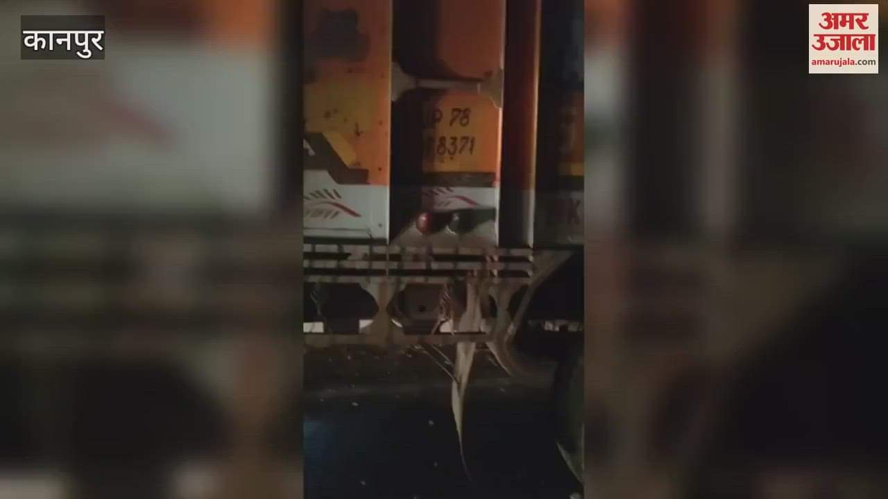 driver died in a collision between a dumper and a truck on the highway