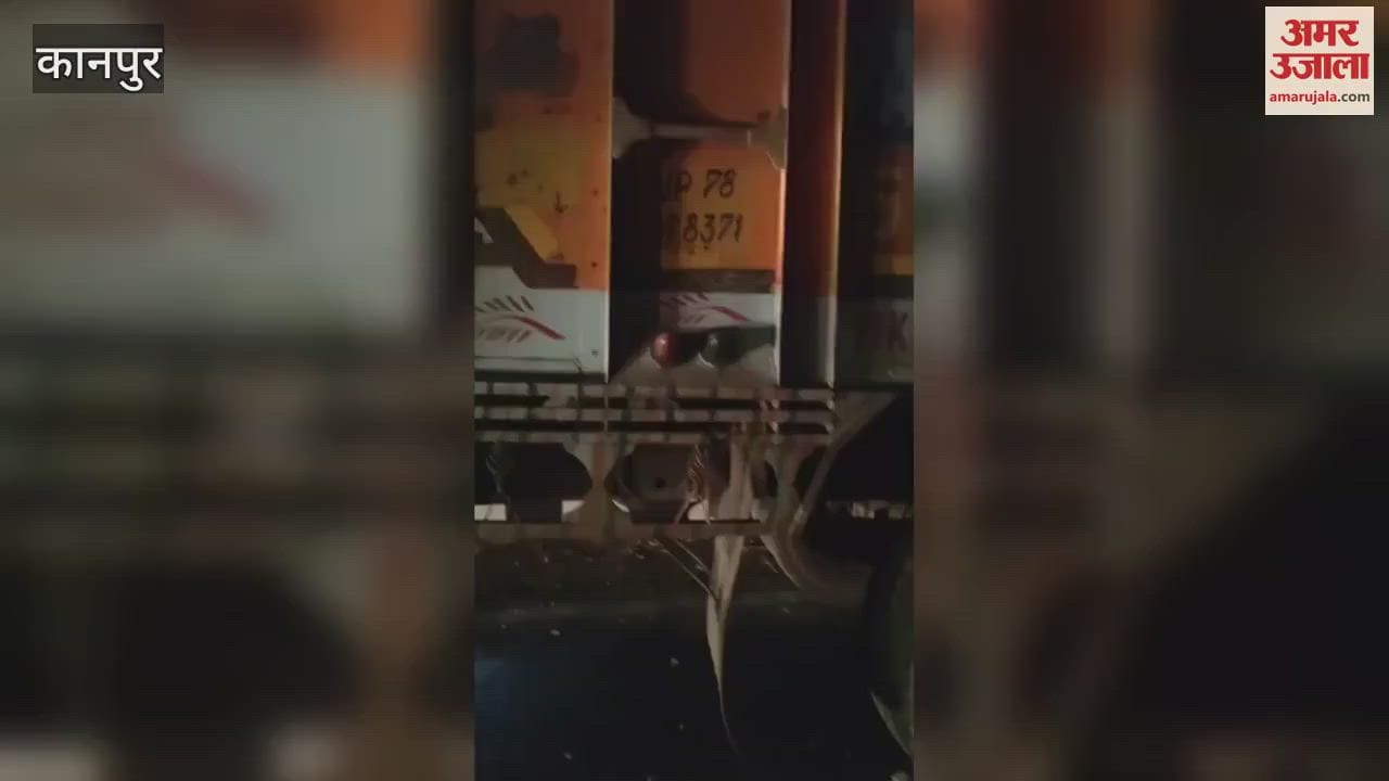 driver died in a collision between a dumper and a truck on the highway
