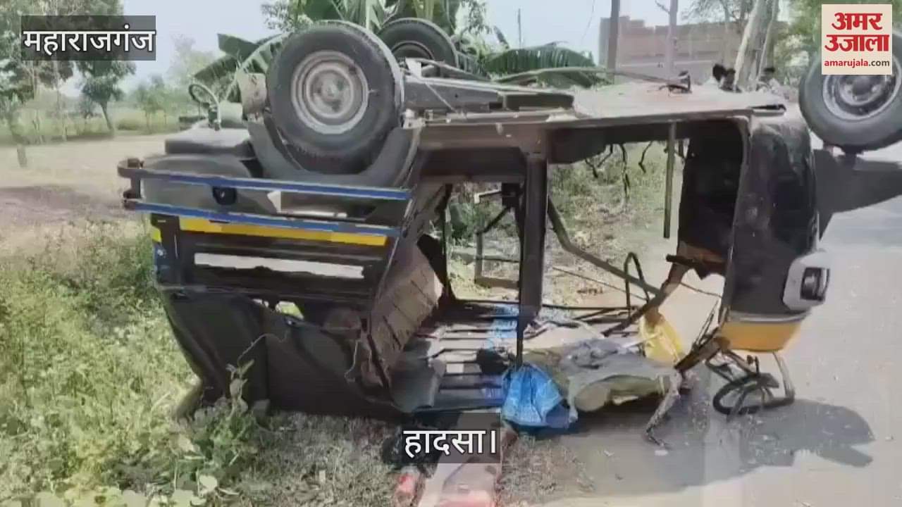 Road accident on Shikarpur Ghughli road, eight people injured