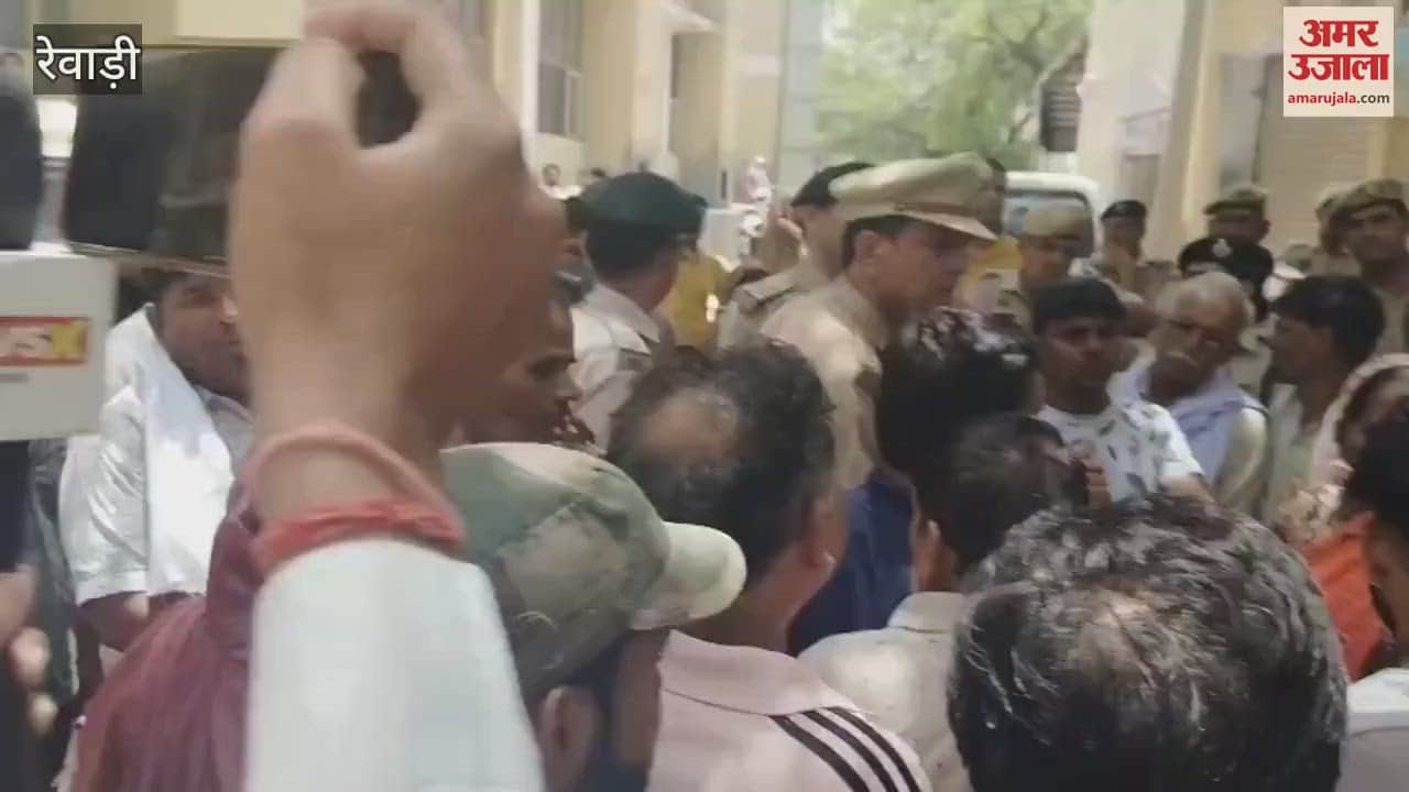 young man died during treatment in private hospital in Rewari, his family members created a ruckus