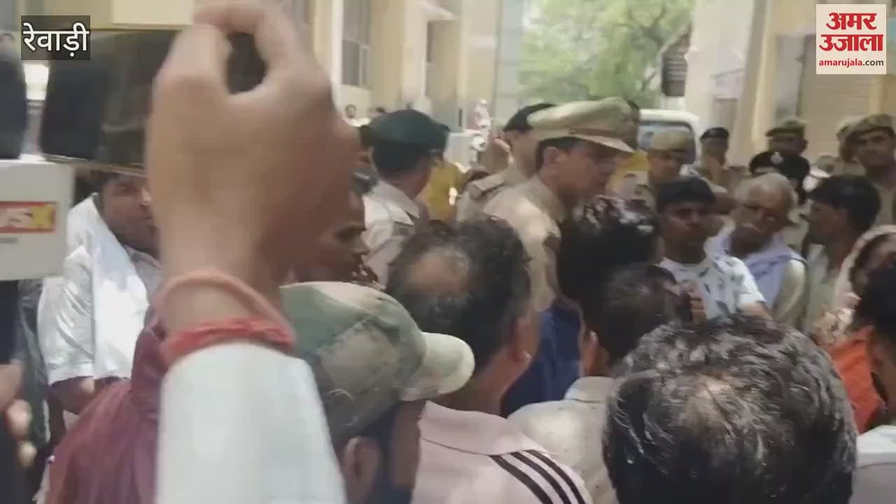 young man died during treatment in private hospital in Rewari, his family members created a ruckus