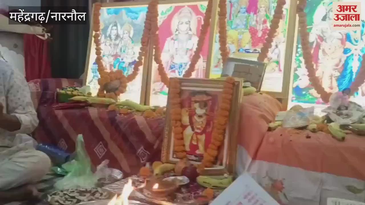 In Narnaul, devotees danced to the bhajan 'Kejo Kesari's son, this small work of mine'