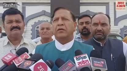 Sirmaur A delegation led by BJP State President Dr. Rajiv Bindal met the Deputy Commissioner Sirmaur