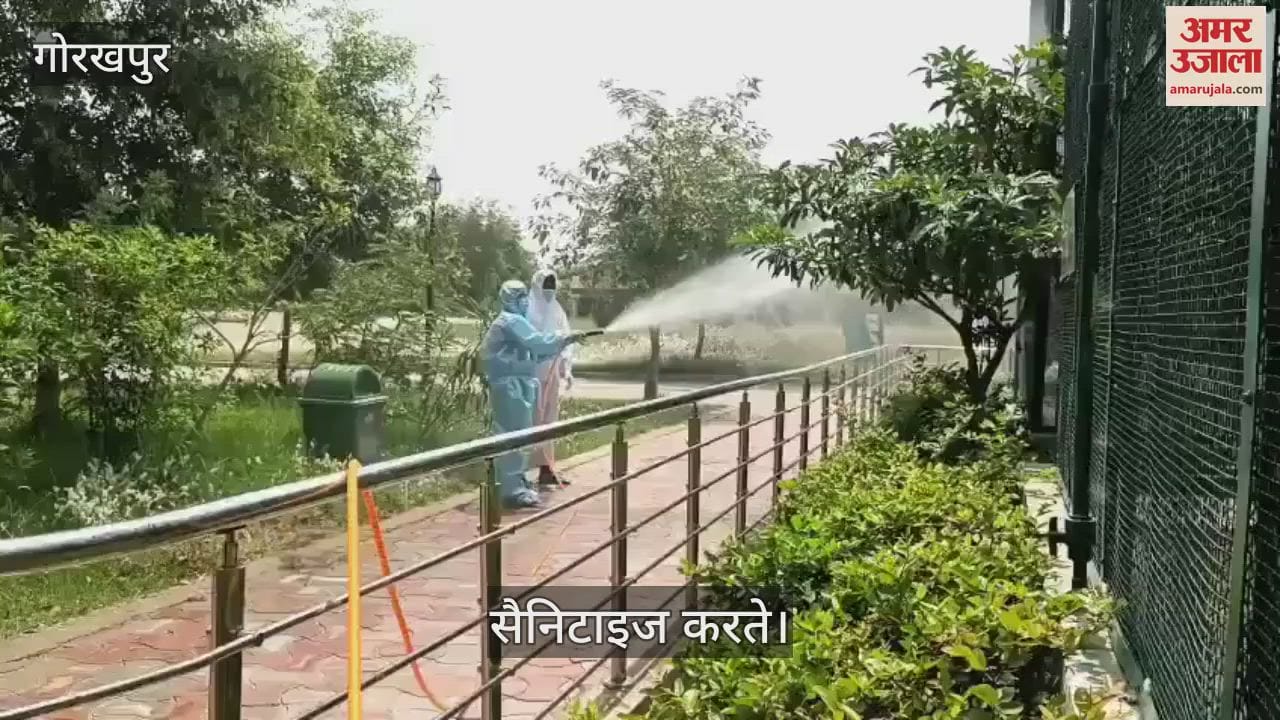 Sanitization done in the zoo
