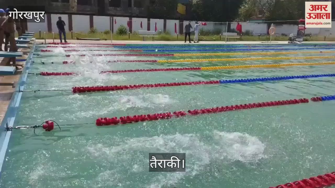 Players took part in trials to join swimming competition
