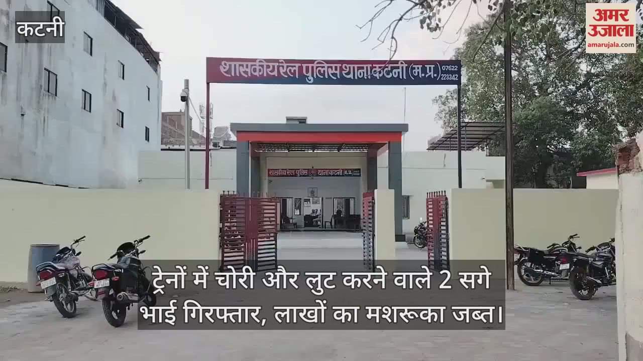 2 brothers arrested for theft and robbery in train.