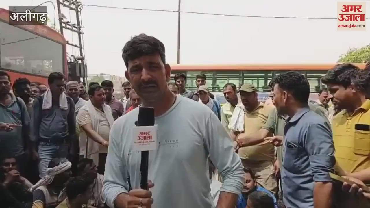 ruckus in Aligarh after incident of assault by roadways bus operators