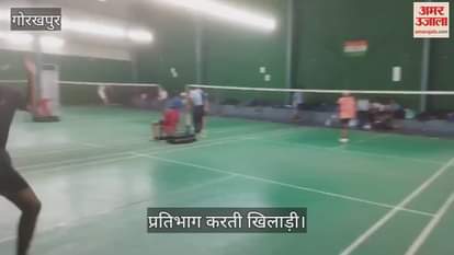 Players participated in the District Badminton Championship