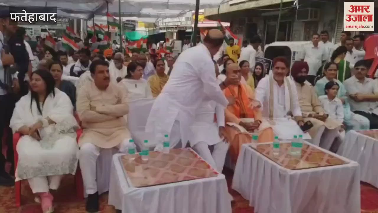After the success of Operation Sindoor, BJP took out a Tiranga Yatra in Fatehabad