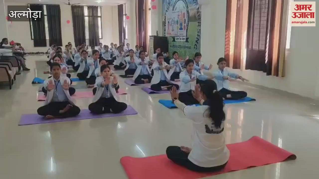 Yoga camp organized in Nursing College Almora