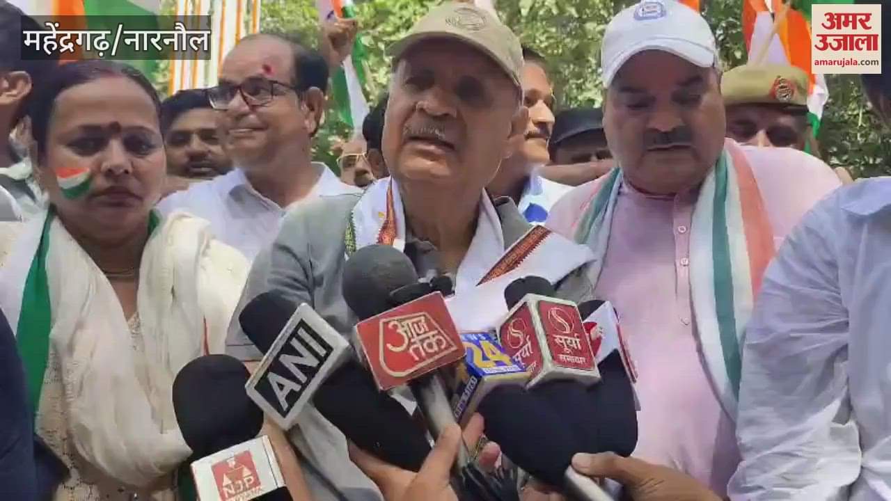 Tiranga Yatra was organized in Narnaul on the success of Operation Sindoor, huge crowd gathered