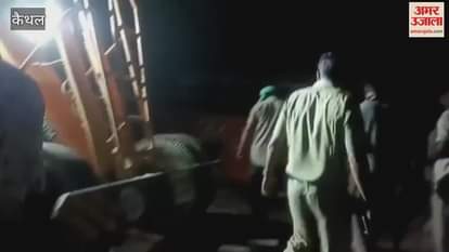 Accident of bus going from Hisar to Chandigarh