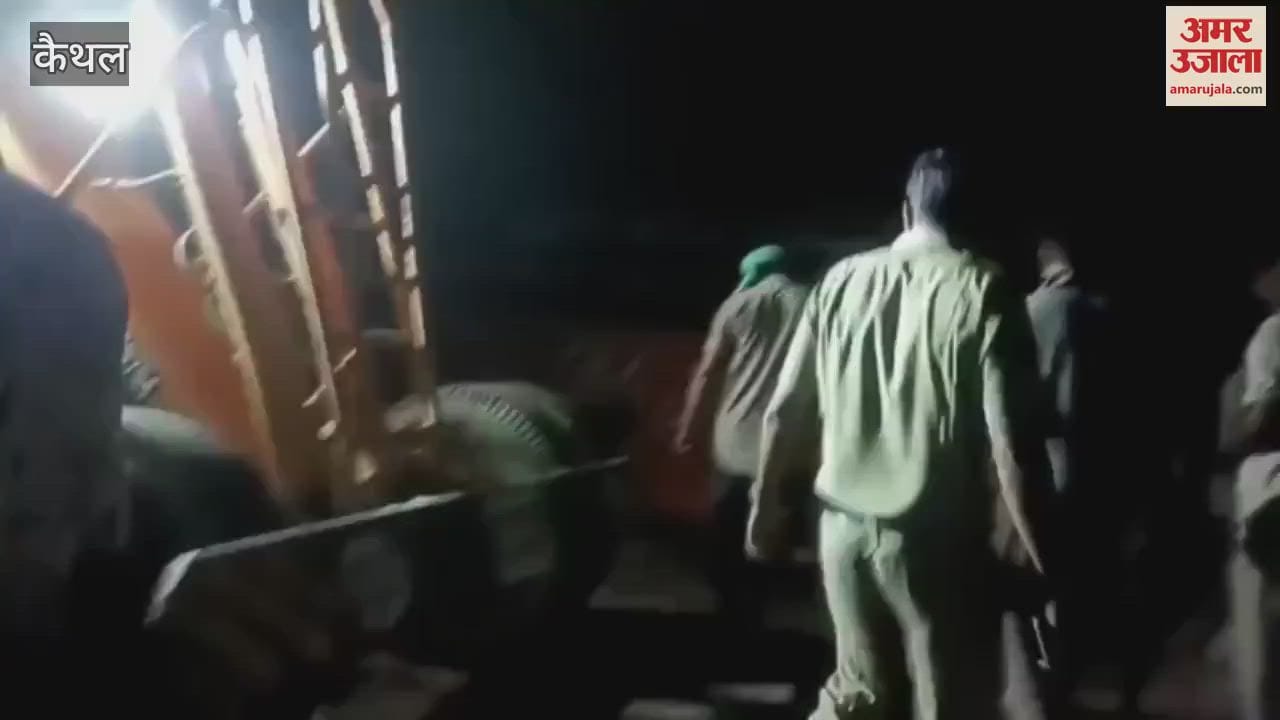 Accident of bus going from Hisar to Chandigarh