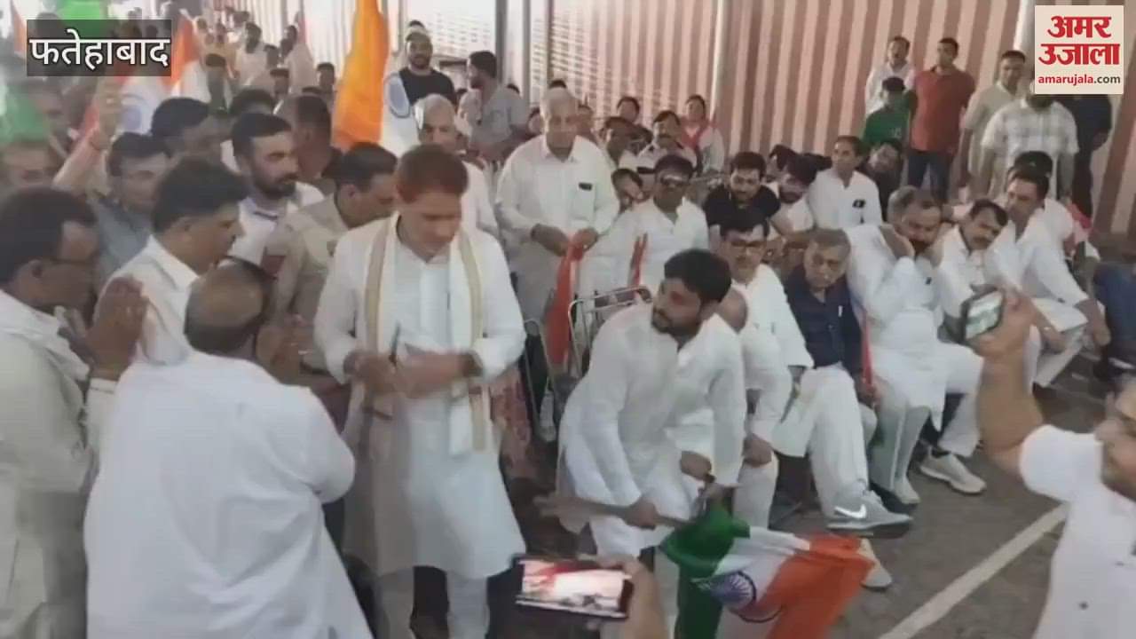 Barala and Babli participated in BJP's Tiranga Yatra in Tohana, Fatehabad