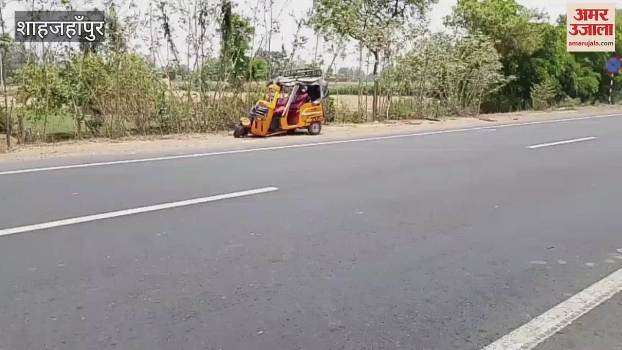 Auto driver and his two sons died in accident in Shahjahanpur